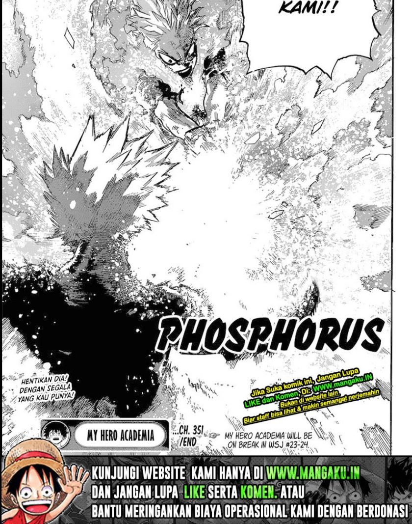 Boku no Hero Academia Chapter 351