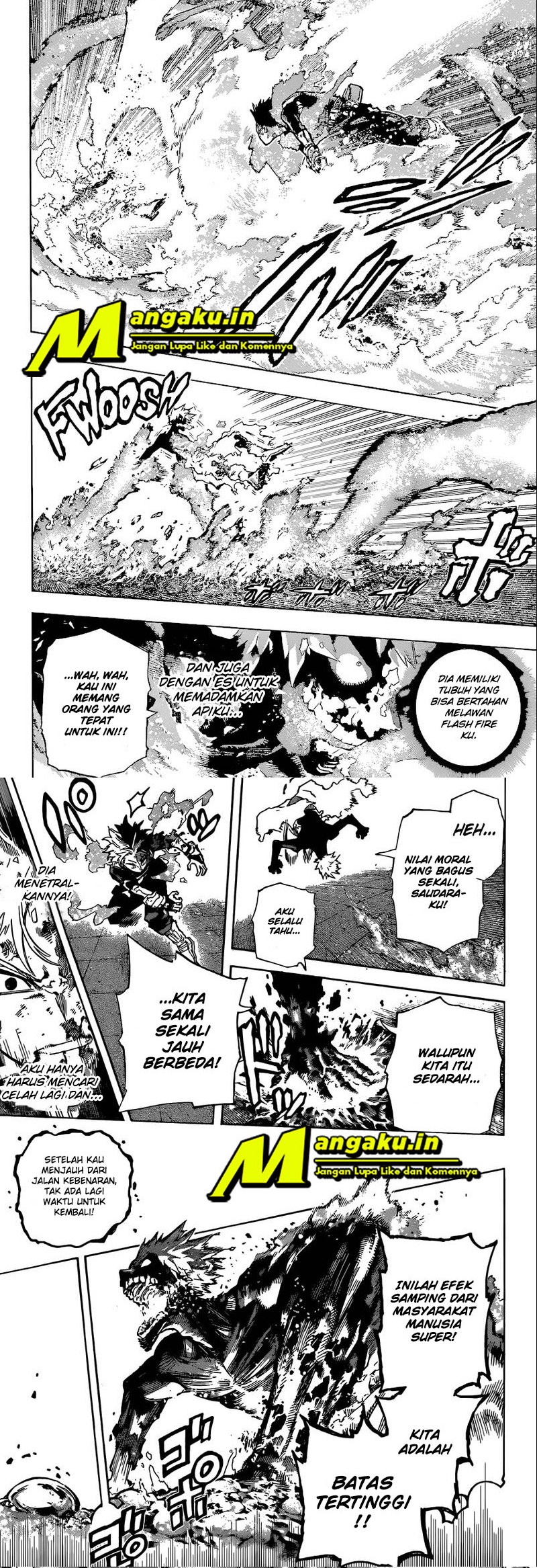 Boku no Hero Academia Chapter 352