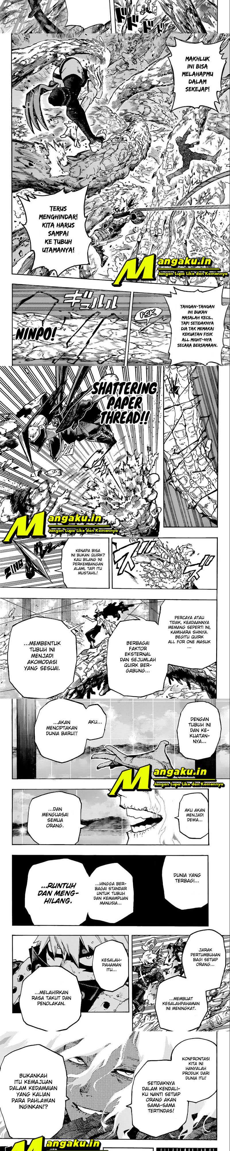 Boku no Hero Academia Chapter 358