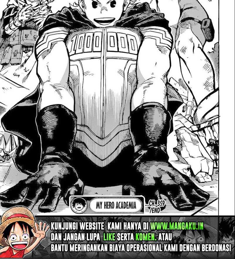 Boku no Hero Academia Chapter 359