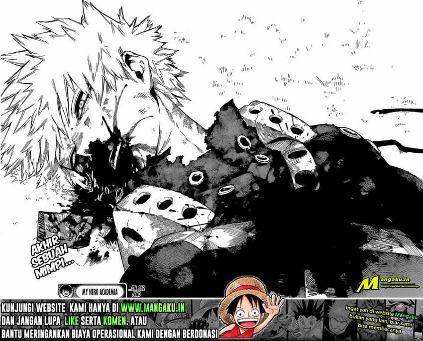 Boku no Hero Academia Chapter 362