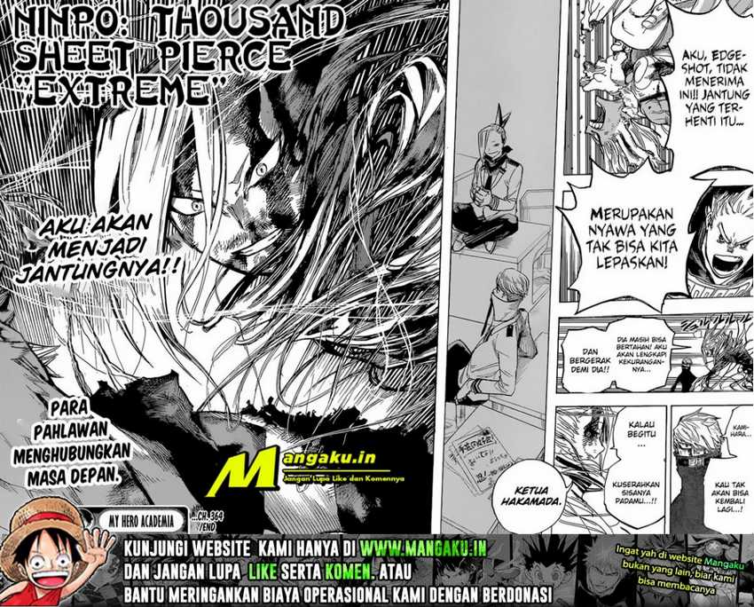 Boku no Hero Academia Chapter 364