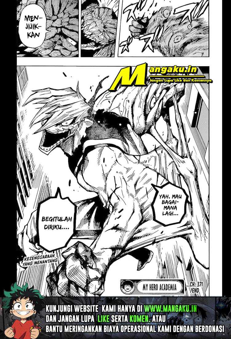 Boku no Hero Academia Chapter 371