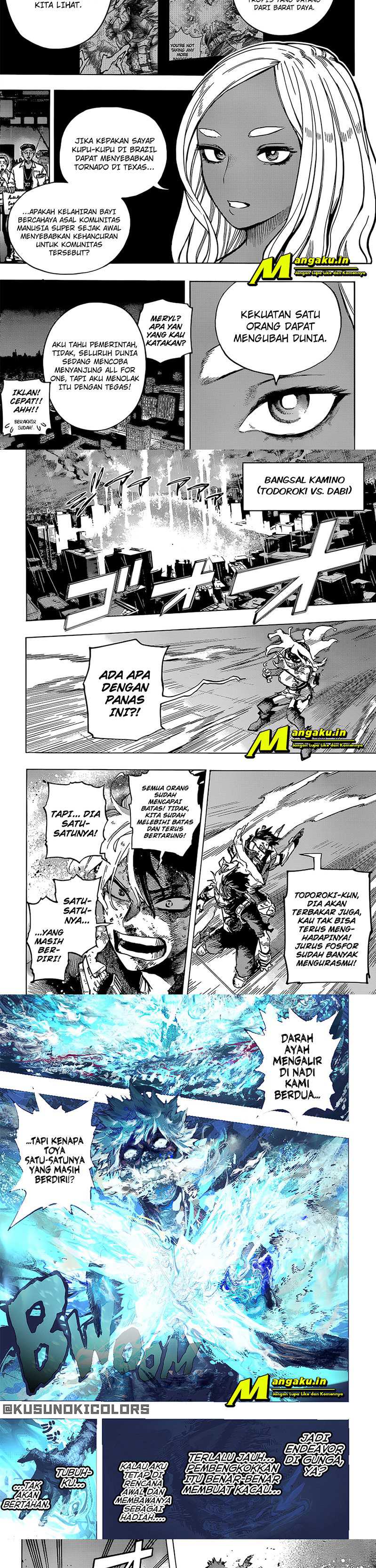 Boku no Hero Academia Chapter 374