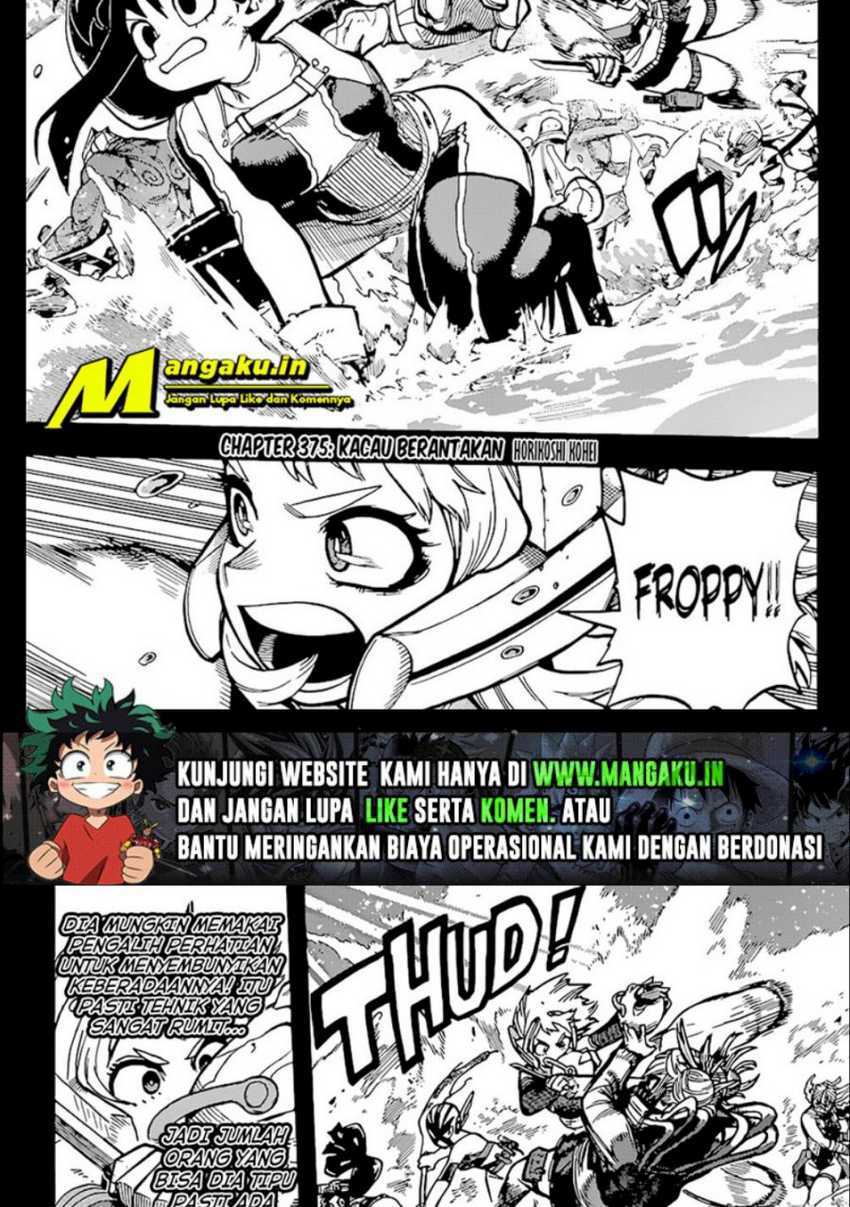 Boku no Hero Academia Chapter 375