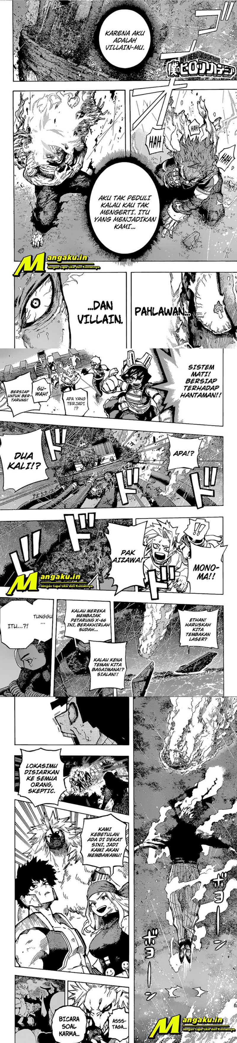 Boku no Hero Academia Chapter 378