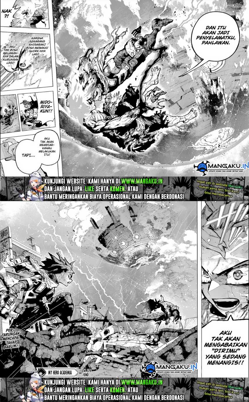 Boku no Hero Academia Chapter 379