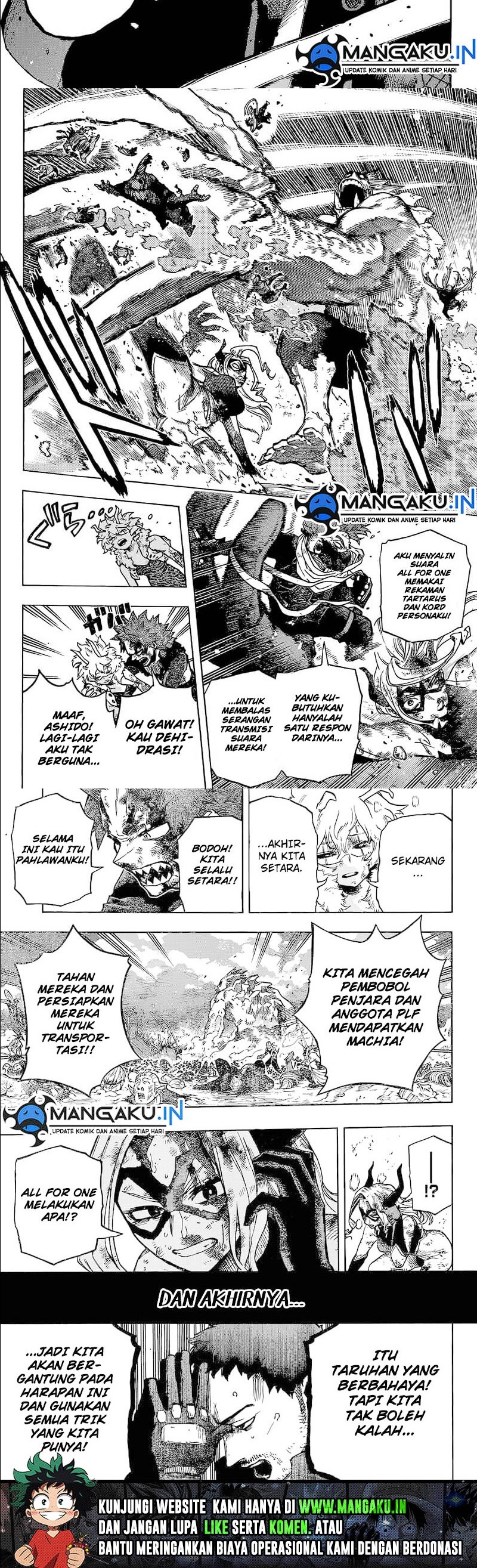 Boku no Hero Academia Chapter 383