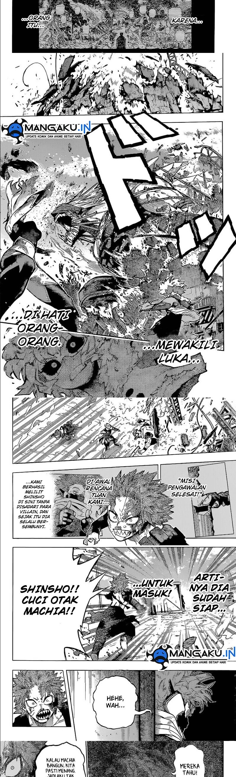 Boku no Hero Academia Chapter 383