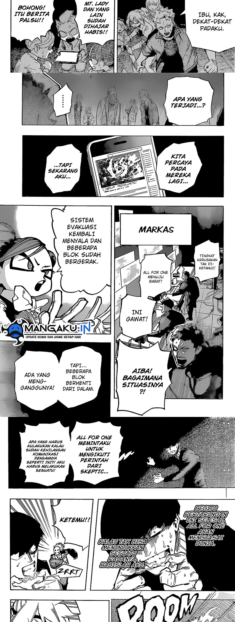 Boku no Hero Academia Chapter 385