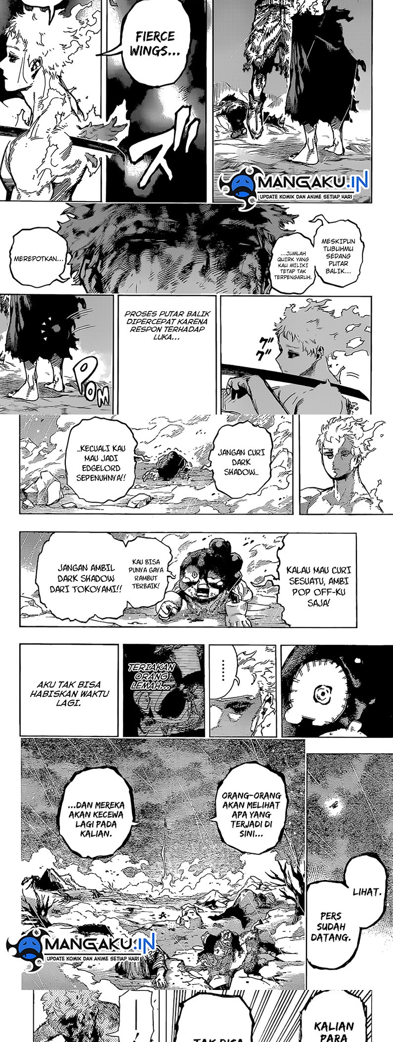 Boku no Hero Academia Chapter 385