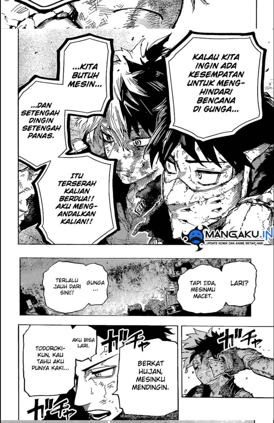 Boku no Hero Academia Chapter 386