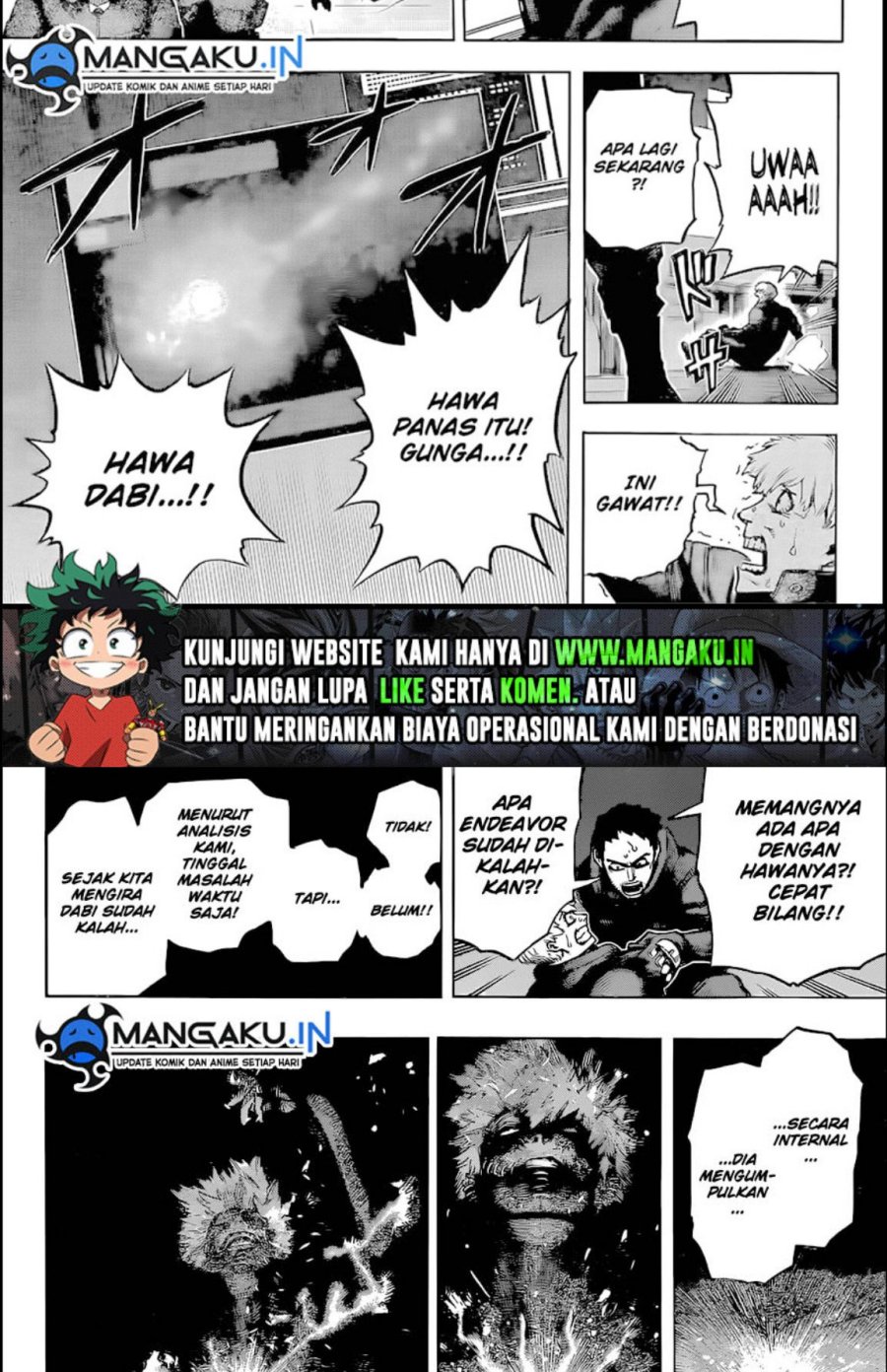 Boku no Hero Academia Chapter 386