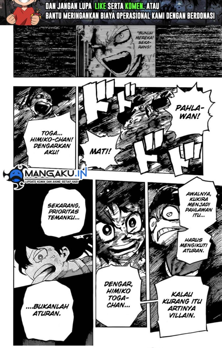 Boku no Hero Academia Chapter 392