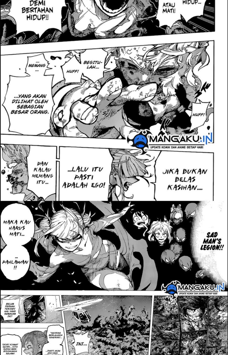 Boku no Hero Academia Chapter 393