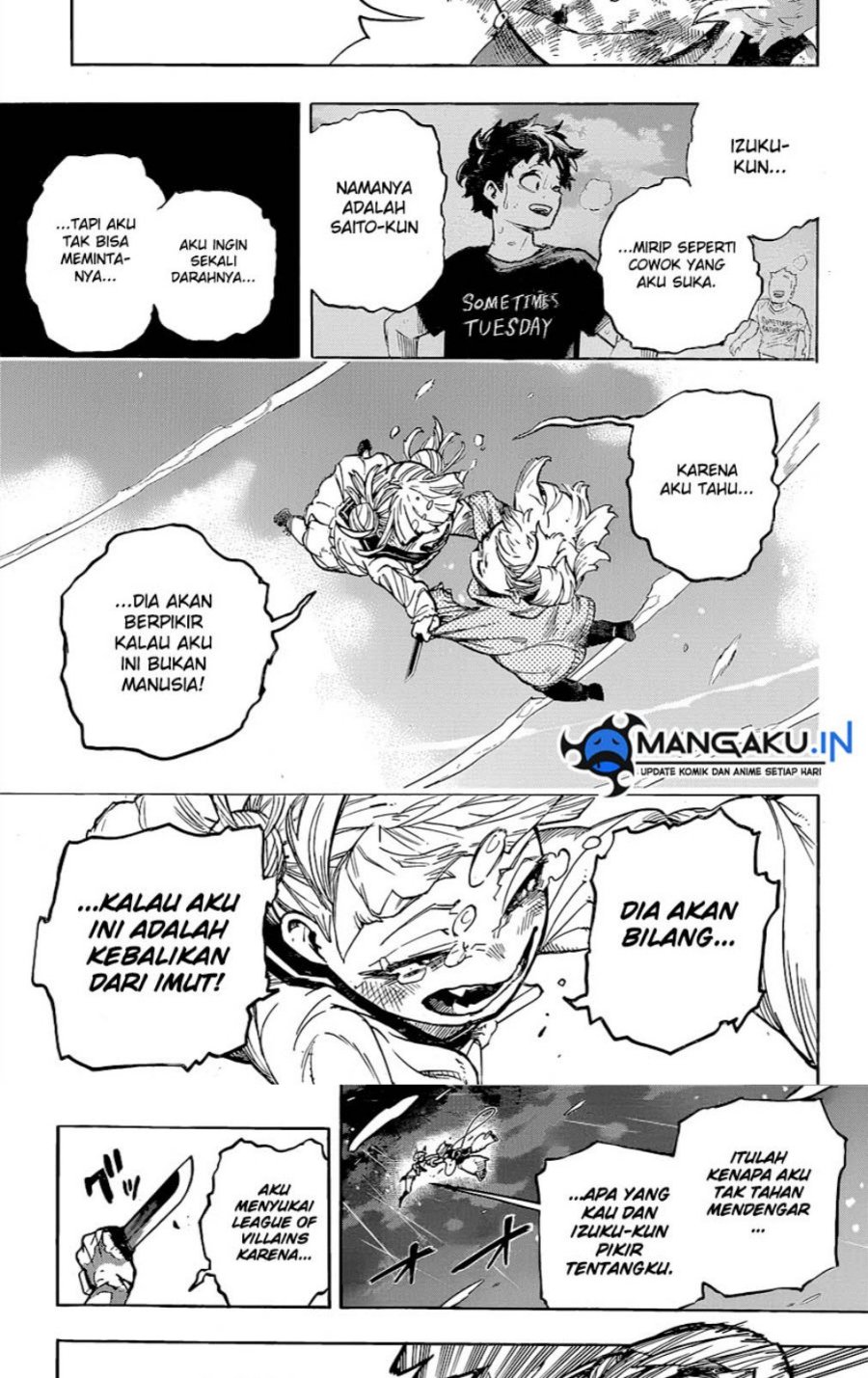 Boku no Hero Academia Chapter 394