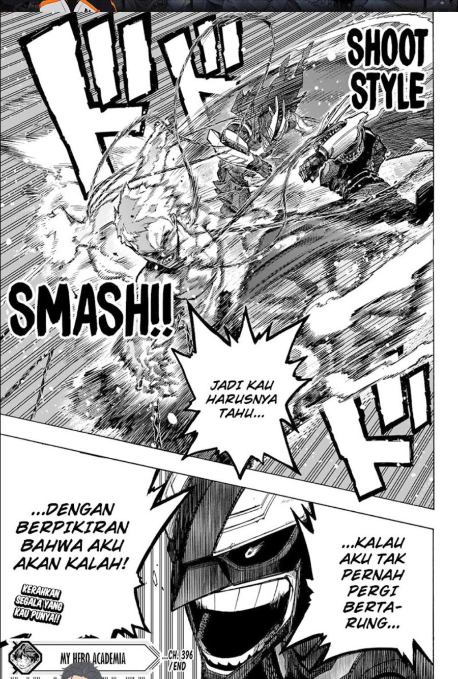 Boku no Hero Academia Chapter 396