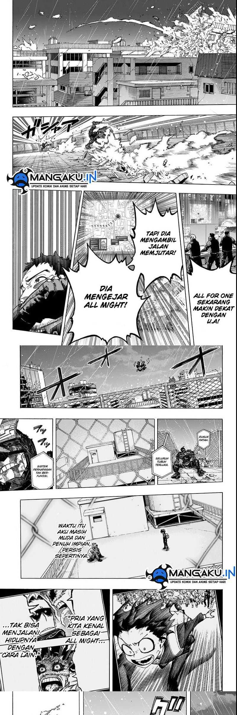 Boku no Hero Academia Chapter 398