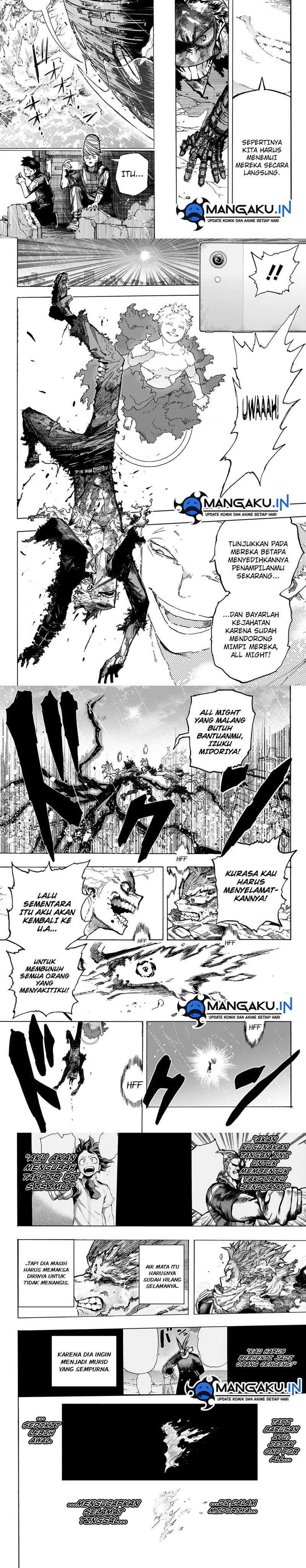 Boku no Hero Academia Chapter 402