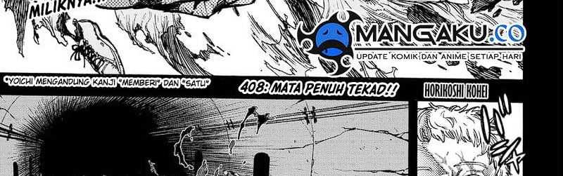 Boku no Hero Academia Chapter 408