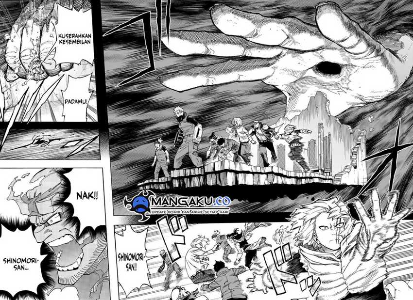 Boku no Hero Academia Chapter 411