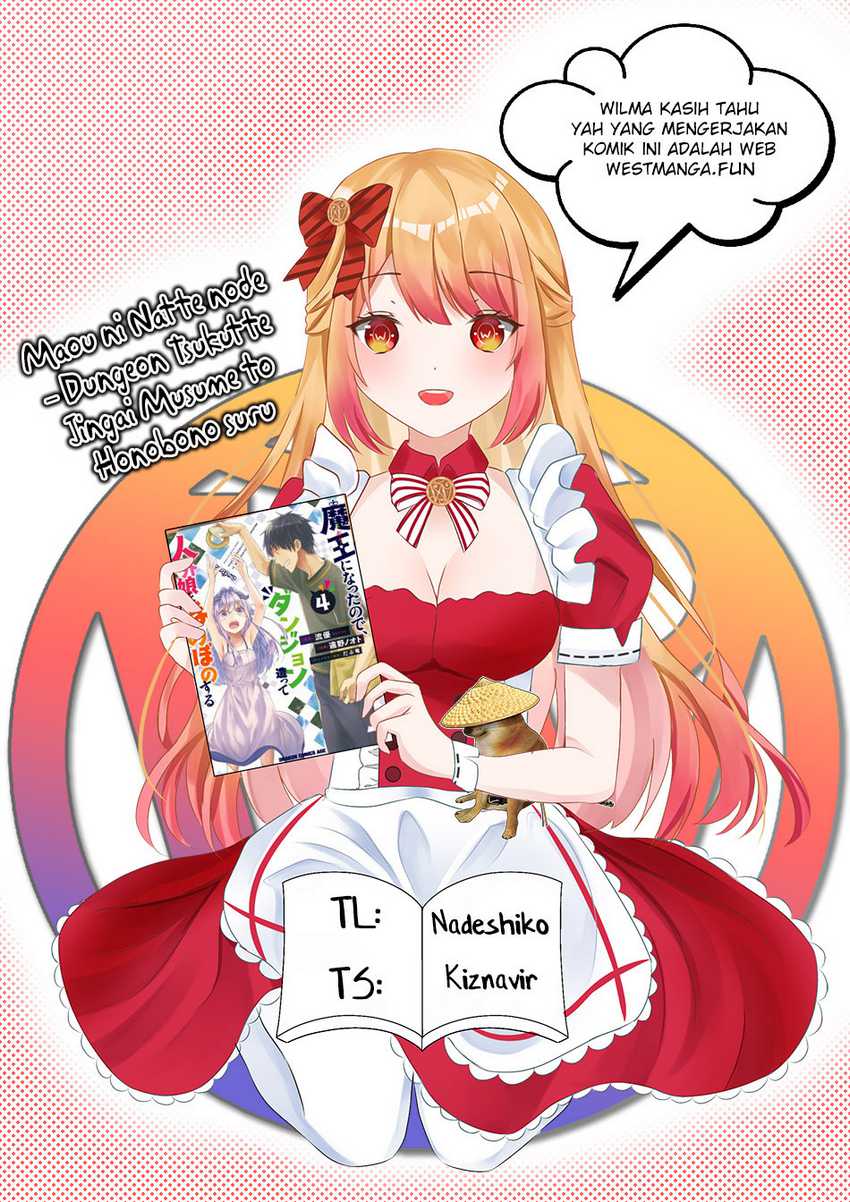 Maou ni Natte node – Dungeon Tsukutte Jingai Musume to Honobono suru Chapter 71.2 page 2