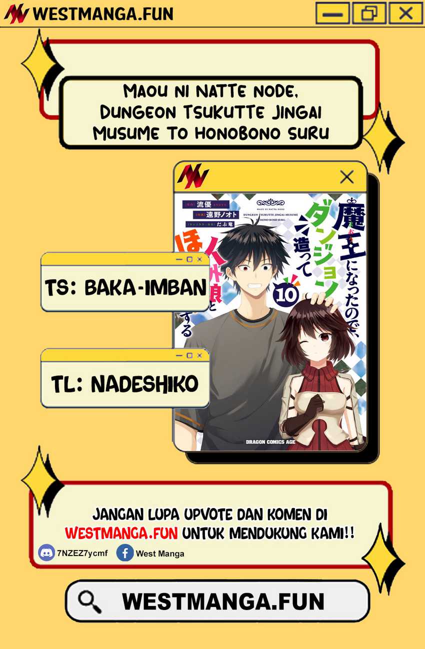 Maou ni Natte node – Dungeon Tsukutte Jingai Musume to Honobono suru Chapter 75.1 page 2