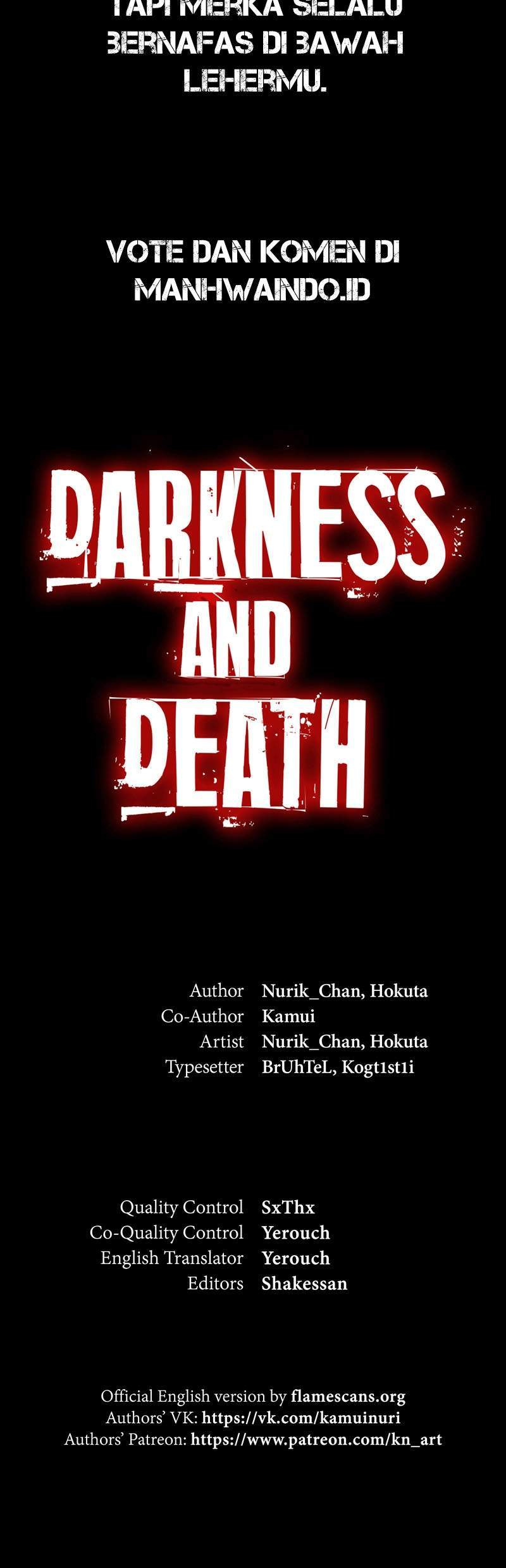 Darkness and Death Chapter 02
