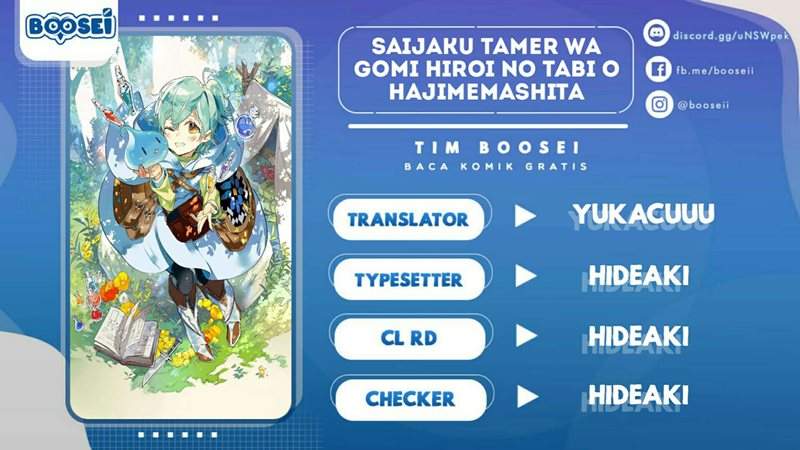 Saijaku Tamer wa Gomi Hiroi no Tabi wo Hajimemashita Chapter 10.1