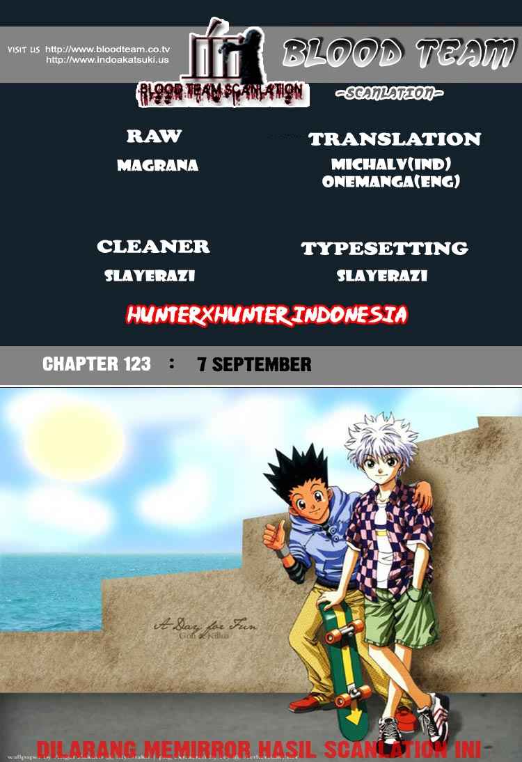 Hunter x Hunter Chapter 123