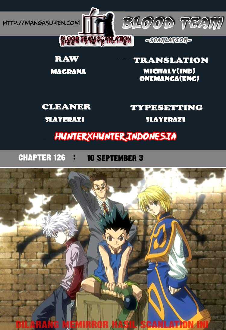 Hunter x Hunter Chapter 126