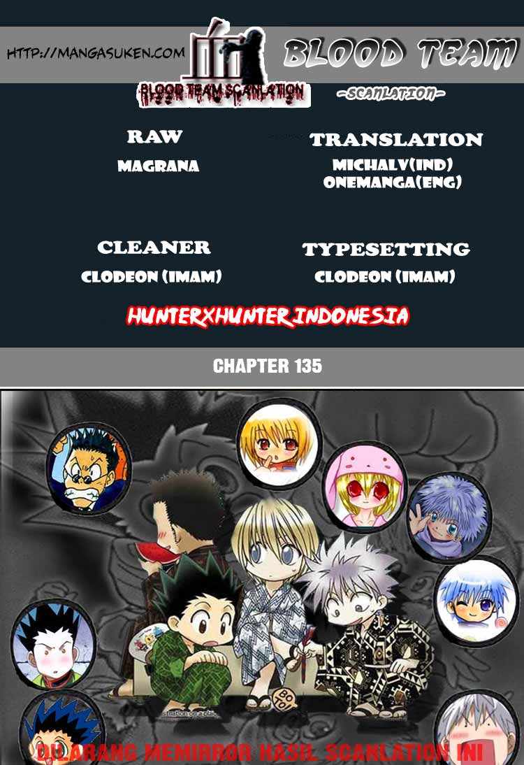 Hunter x Hunter Chapter 135