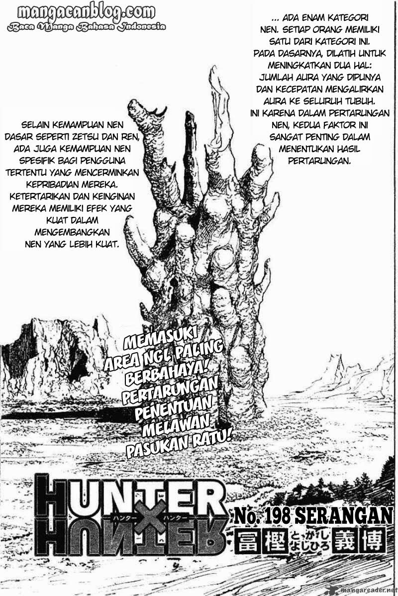 Hunter x Hunter Chapter 198