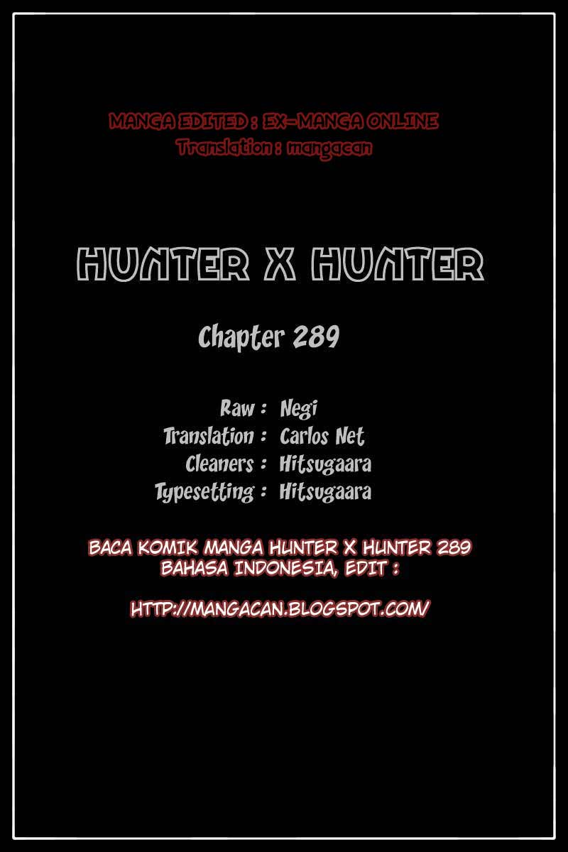 Hunter x Hunter Chapter 288