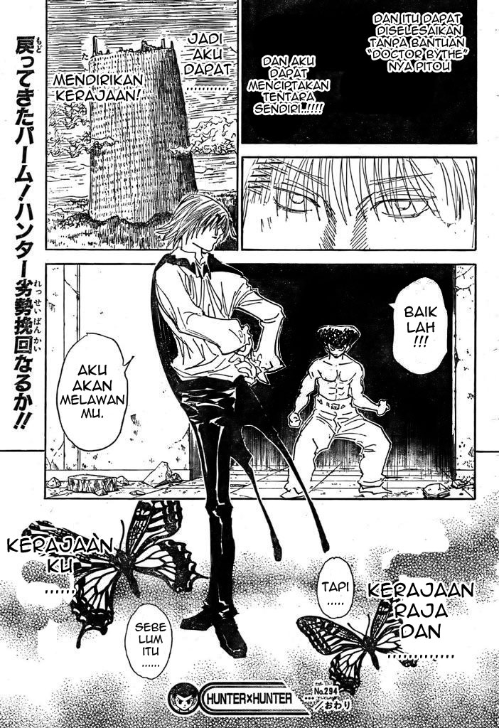 Hunter x Hunter Chapter 294