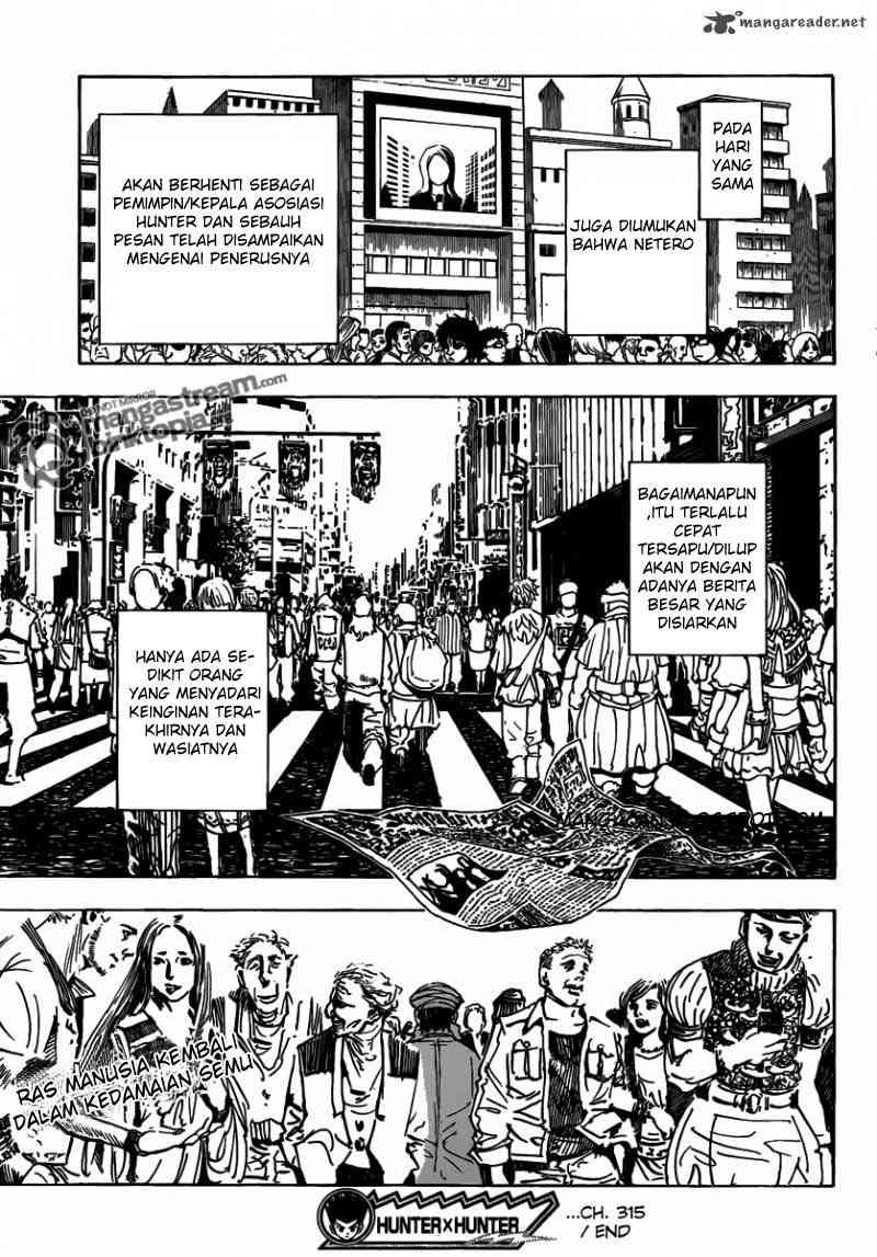 Hunter x Hunter Chapter 315