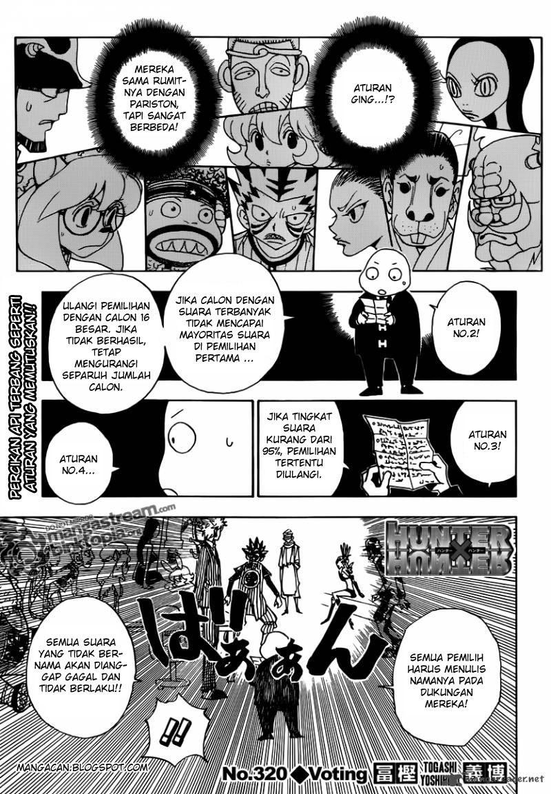 Hunter x Hunter Chapter 320