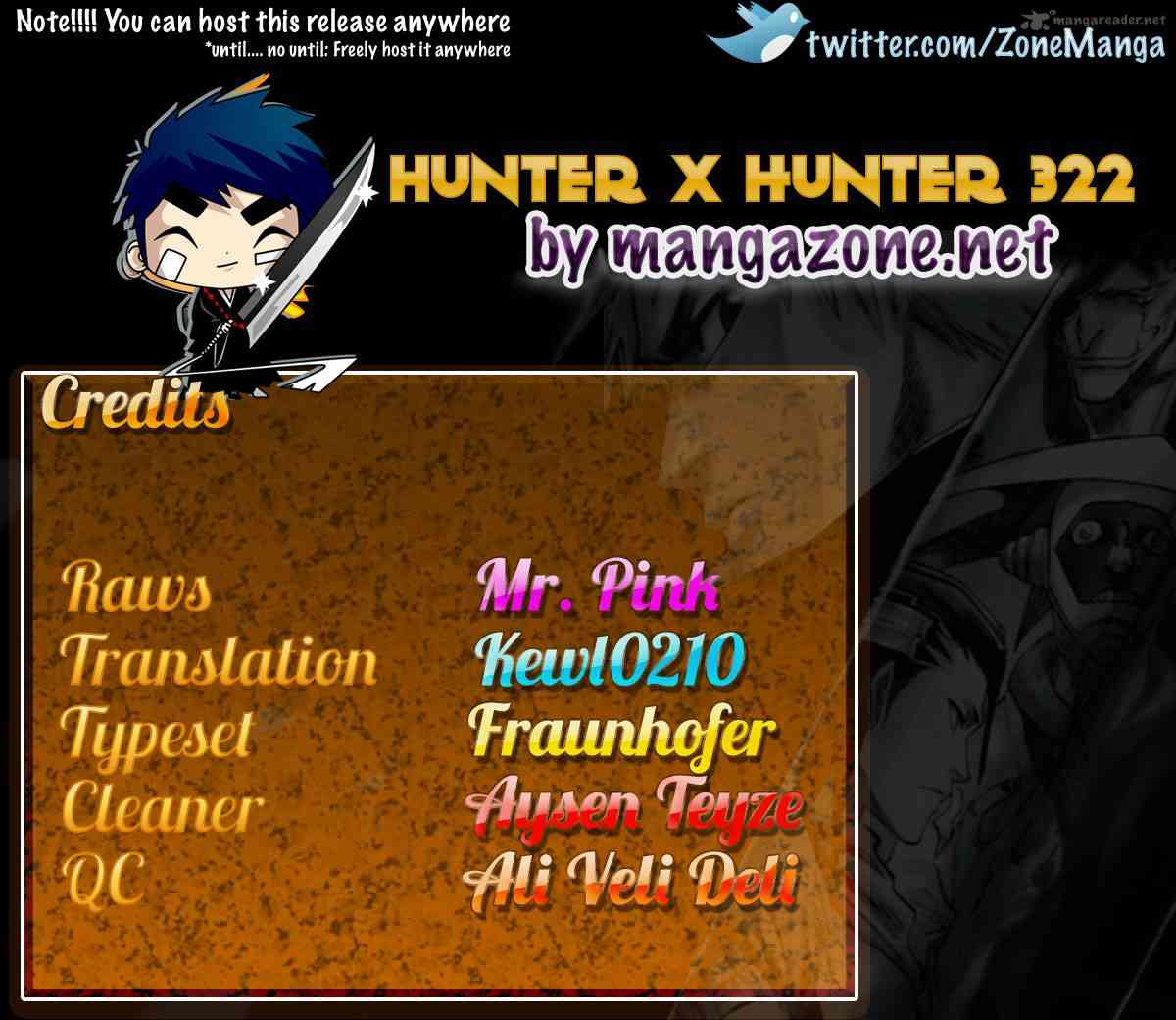 Hunter x Hunter Chapter 322
