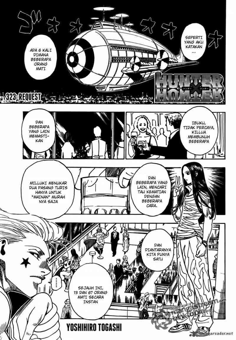 Hunter x Hunter Chapter 323