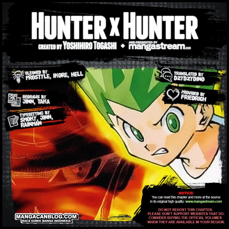 Hunter x Hunter Chapter 341