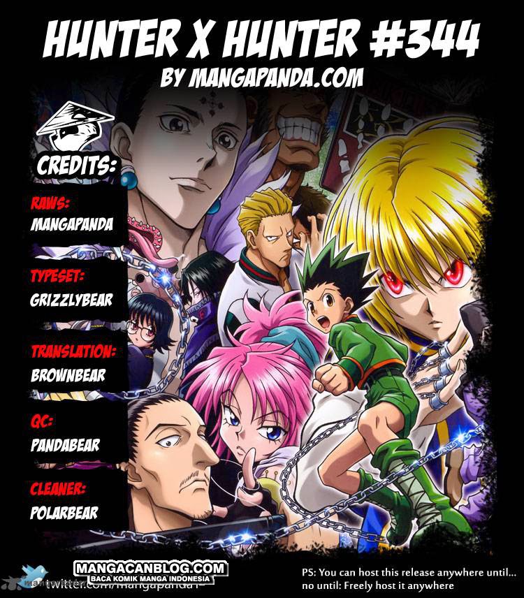 Hunter x Hunter Chapter 344