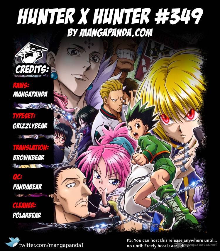 Hunter x Hunter Chapter 349