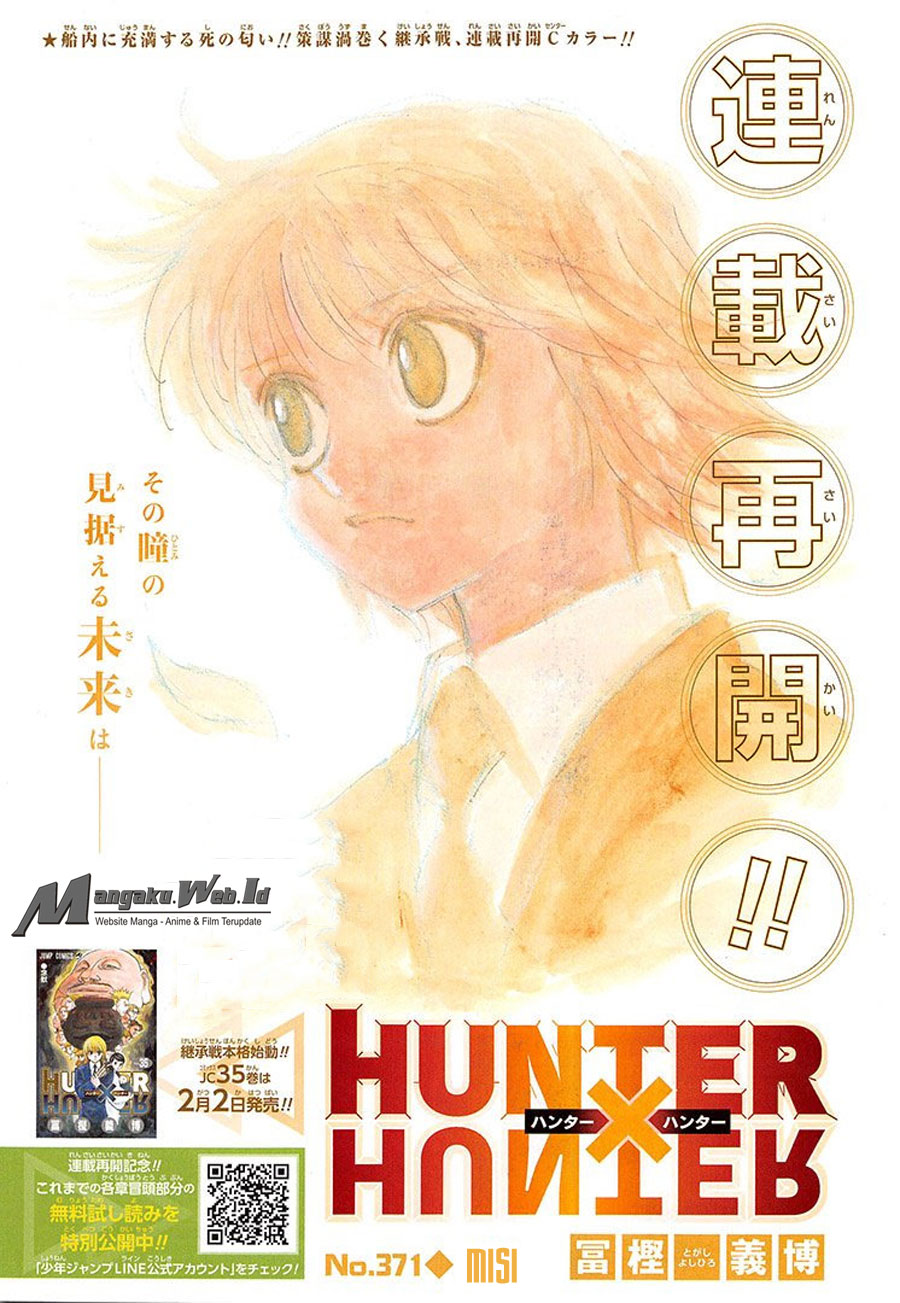Hunter x Hunter Chapter 371