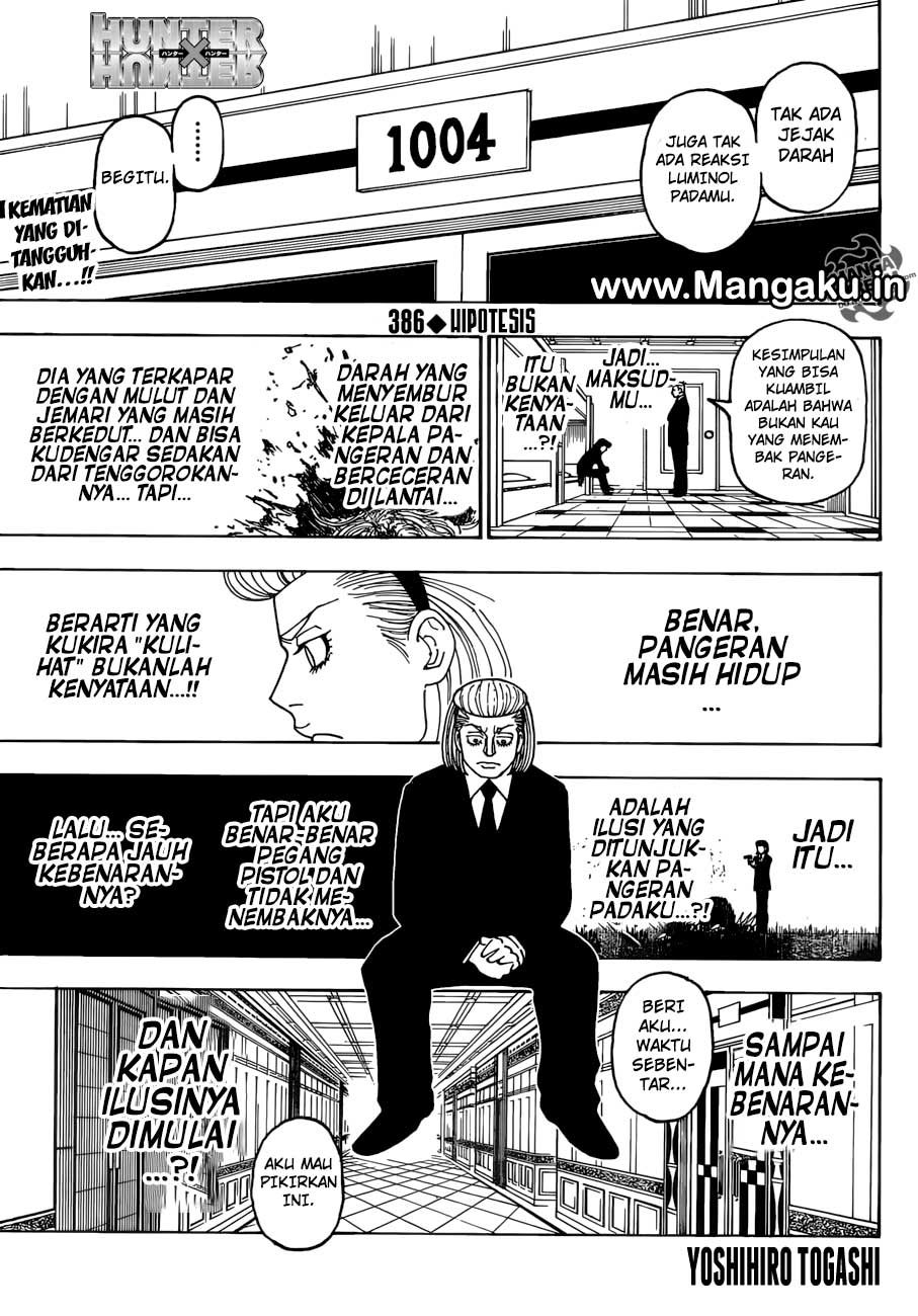 Hunter x Hunter Chapter 386