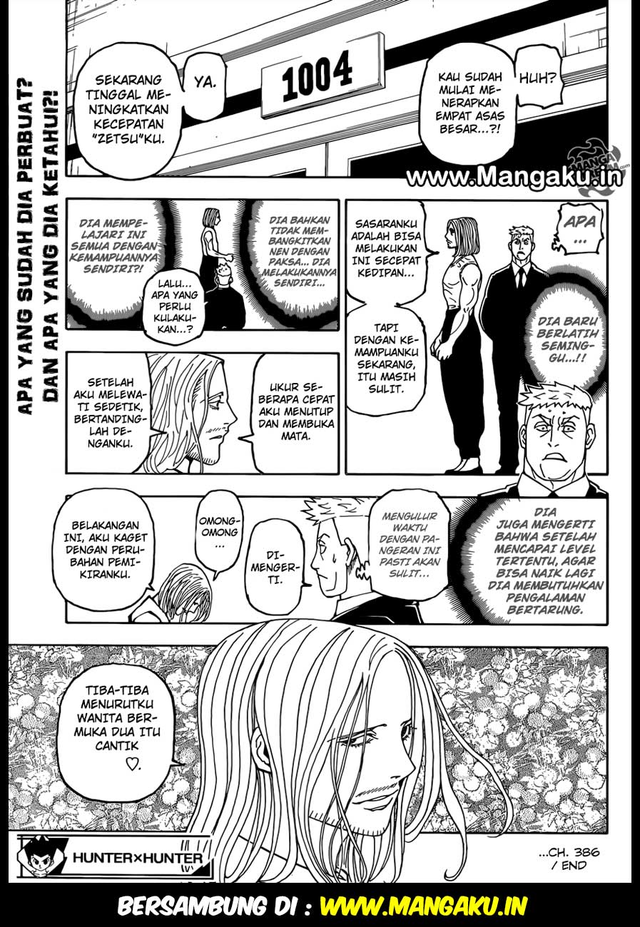 Hunter x Hunter Chapter 386