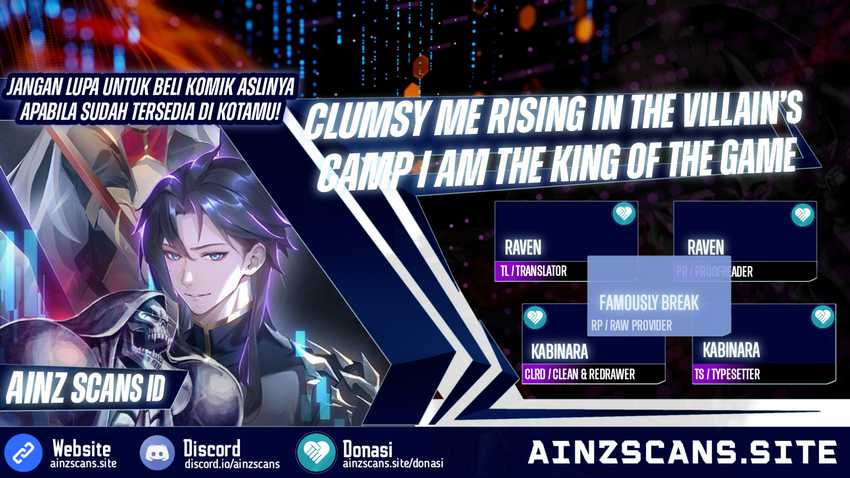 Clumsy Me Rising in the Villain’s Camp I am the King of the Game Chapter 02
