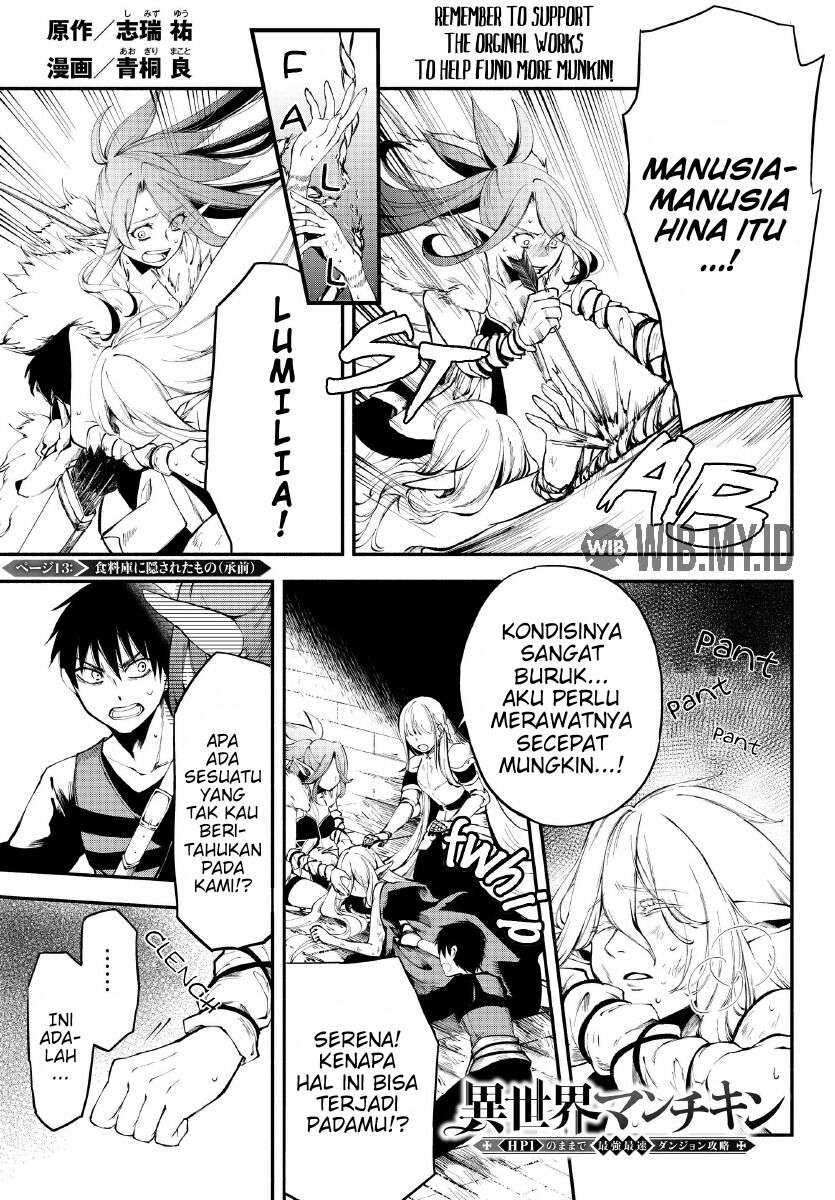 Isekai Man Chikin – HP 1 no Mama de Saikyou Saisoku Danjon Kouryaku Chapter 13