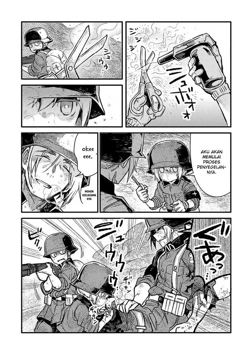 TS Eiseihei-san no Senjou Nikki Chapter 16.1