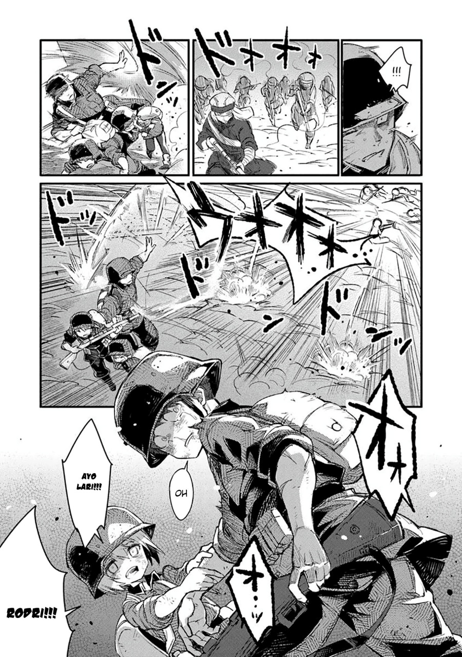 TS Eiseihei-san no Senjou Nikki Chapter 16.2