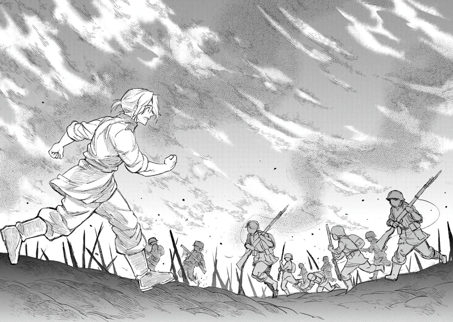 TS Eiseihei-san no Senjou Nikki Chapter 16.2